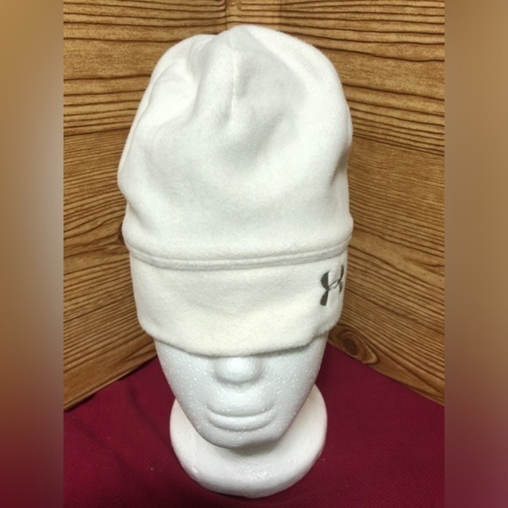 💫Under Armour Storm White Ponytail Fleece Hat